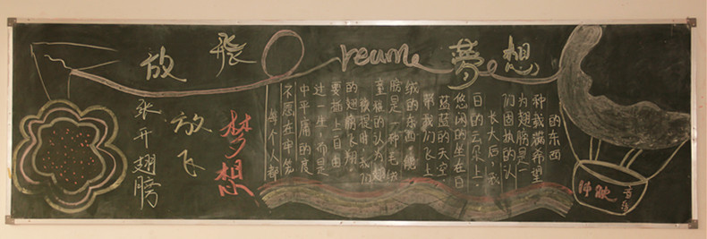 四月份优秀黑板报展示